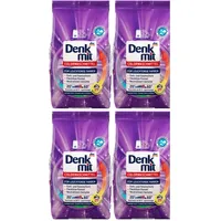 4x1350g Denkmit Color-Waschmittel Pulver | Leuchtende Farben 20-60 Grad | 80WL