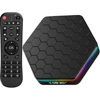 Android 12.0 TV Box,TV Box Android 2023 4GB RAM 64GB ROM H618 Quad Core Cortex-A53 CPU Unterstützung HDR10+ WiFi6 2.4G+5G Dual-WiFi Bluetooth 5.0 LAN 100M Ethernet 3D 6K H.265 Android Boxes