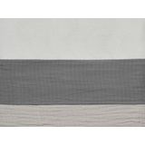 Jollein Bettlaken Bettlaken 120 x 150 cm wrinkled cotton Storm Grey