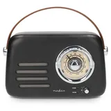 Nedis FM-Radio schwarz
