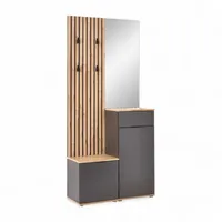Stella Trading Simple Schuhbank 88x195x35 grau