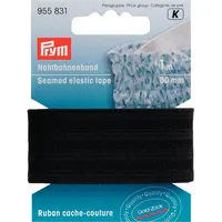 Prym 955831 Nahtbahnenband 30 mm schwarz