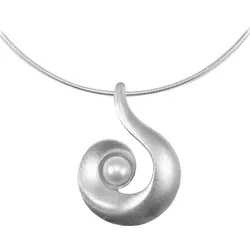 Anhänger mit Perle und Reif 925er Silber