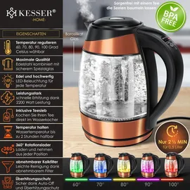 Kesser 1,8 l Rot