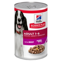 Hill's Adult Rind Hundefutter (in Dosen 370g) 3 Paletten (36 x 370 g)