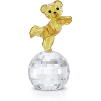 Swarovski Kris Bär Auf in die Disco, Ornament mit Strahlenden Kristallen