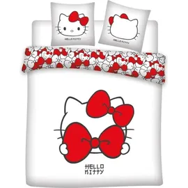 Aymax Hello Kitty Bow Weiß 240 x 220 cm + 2 x 65 x 65 cm