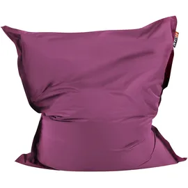 Beliani Sitzsack 300 L Fuzzy 140 cm 180 cm Purpur