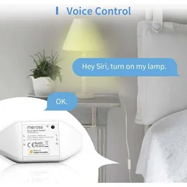 Meross Smart Wi-Fi Switch 1 St. Weiß