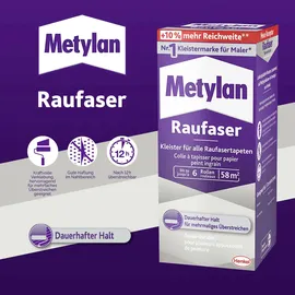 Metylan Raufaser Tapetenkleister 360 g Paket transparent