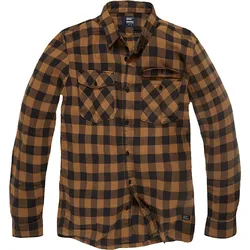 Vintage Industries Harley, Hemd - Gelb/Schwarz - XXL