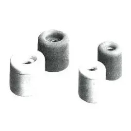 Prestien & Knüppel P&K, Türpuffer mit Schraublöcher 23,Ø 30mm rot