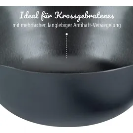 GSW Gusseisen Profesionell Wok 32 cm