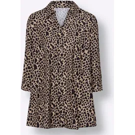 Classic Basics Longbluse camel-schwarz 50