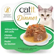 Catit Hühnerfleisch Dinner mit Lachs und Karotte 80 g