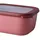 Mepal Cirqula rechteckig vivid mauve 21,2 x 8,9 x 16,2 cm 1,5 l