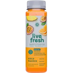 LiveFresh Gold Rausch (inkl. 6,00€ Pfand) Getränk 24x250 ml