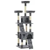 vidaXL Katzen-Kratzbaum 170 cm grau