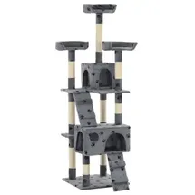 vidaXL Katzen-Kratzbaum 170 cm grau