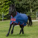 Horseware Mio Turnout lite Dark Blue red