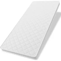 Bestschlaf Komfortschaum Matratzenauflage 100 x 200 cm weiß
