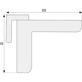 ABUS Türschließer 2603 Silber
