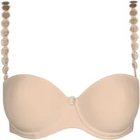 Marie Jo Tom Unterlegter BH in unifarbenem Design, Beige,