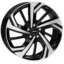 Autec Rixon 7,0 x 19 5 x 112 ET43 Schwarz poliert