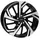 Autec Rixon 7,0 x 19 5 x 112 ET43 Schwarz poliert