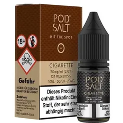 Cigarette 10ml NicSalt Liquid by Pod Salt 20mg