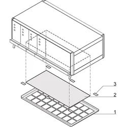 SCHROFF FILTERMATTE 84TE ERSATZ