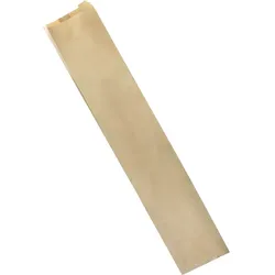 Papiertüten Kraft 9+5x24cm (1.000 Stück)