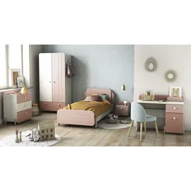 Demeyere Kinderschreibtisch Jade 103,4 x 80,1 x 43,5 cm matt rosa