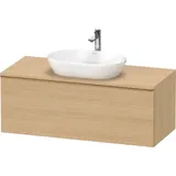 Duravit Waschtischunterschrank wandhängend „D-Neo“ 120 × 45,9 × 55 cm in Eiche Natur