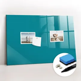Tulup Magnettafel 60 x 40 cm Blau