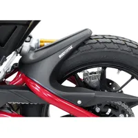 Bodystyle Hinterradabdeckung Sportsline ABS Kunststoff Schwarz-Matt für INDIAN FTR