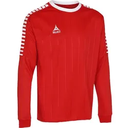 SELECT Kinder Trikot Argentina Trikot Langarm, rot weiss, 12