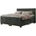 MKS Meble Boxspringbett 200 x 200 cm H3 Dunkelgrau