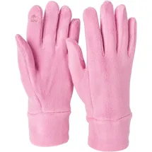 Stylebreaker Fleecehandschuhe Einfarbige Touchscreen Rosa 10