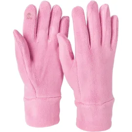 Stylebreaker Fleecehandschuhe Einfarbige Touchscreen Rosa 10