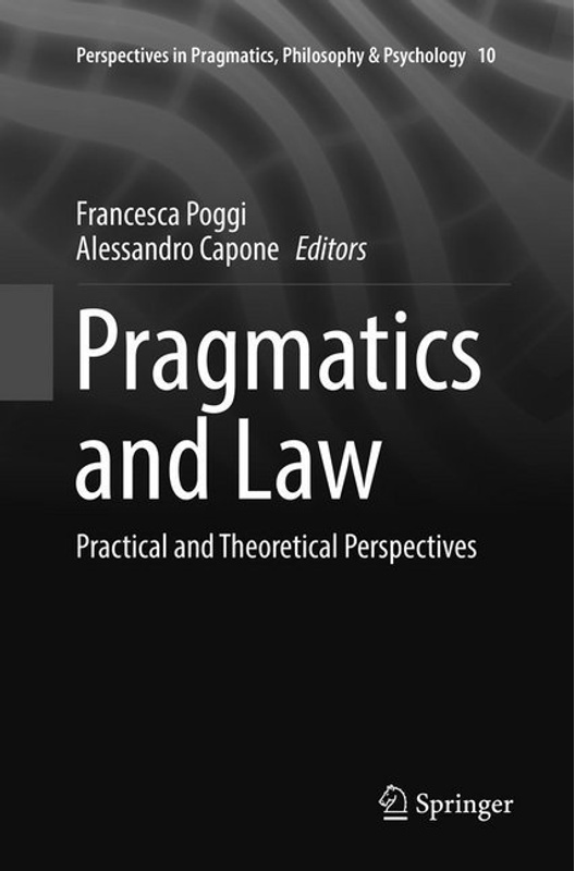 Pragmatics And Law, Kartoniert (TB)