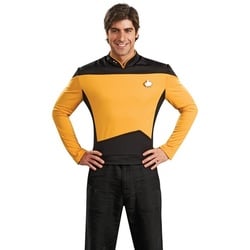 Rubie ́s Kostüm Star Trek Next Generation Uniform gold L