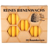 Kerzenfarm Hahn Bienenwachs - Baumkerze 20Stk