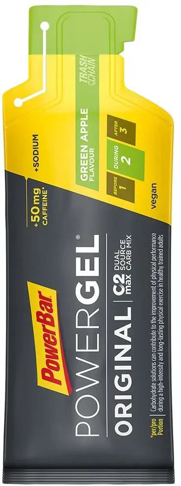 PowerBar® Powergel Original Green Apple + Koffein