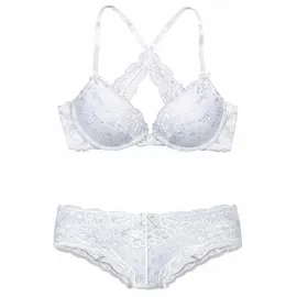 LASCANA Set: Push-up-BH Damen weiß Gr.70B
