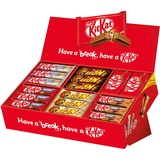 Nestlé KITKAT & LION Süßigkeiten-Mix, Schokoriegel-Box mit 6 verschiedenen Sorten, insgesamt 68 Riegel, 1er Pack (1x2.8 kg)
