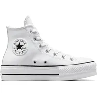 Converse Chuck Taylor All Star Damen Plateau-Sneaker Weiß 37,5