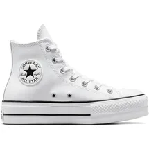 Converse Chuck Taylor All Star Damen Plateau-Sneaker Weiß 37,5