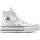 Converse Chuck Taylor All Star Damen Plateau-Sneaker Weiß 37,5