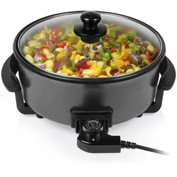 Tristar Multifunktionspfanne XL 1500 W 5 L Schwarz